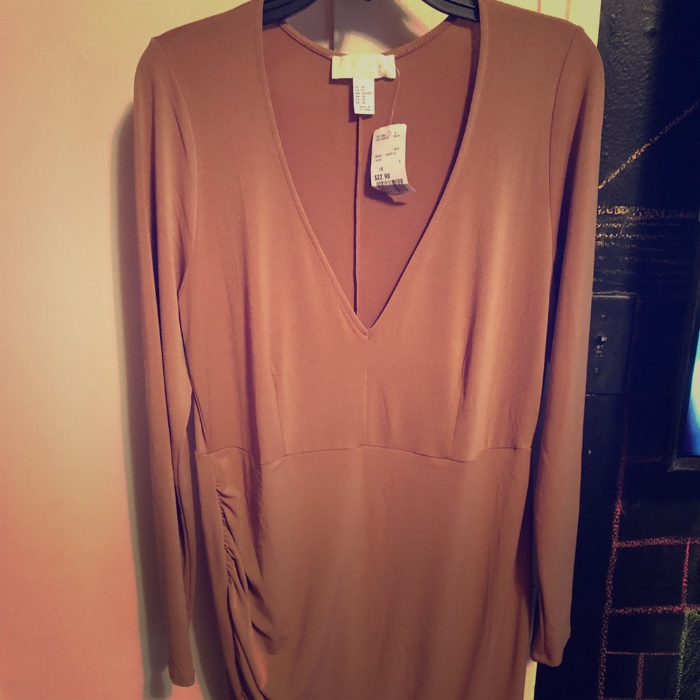 Taupe Forever 21 Dress